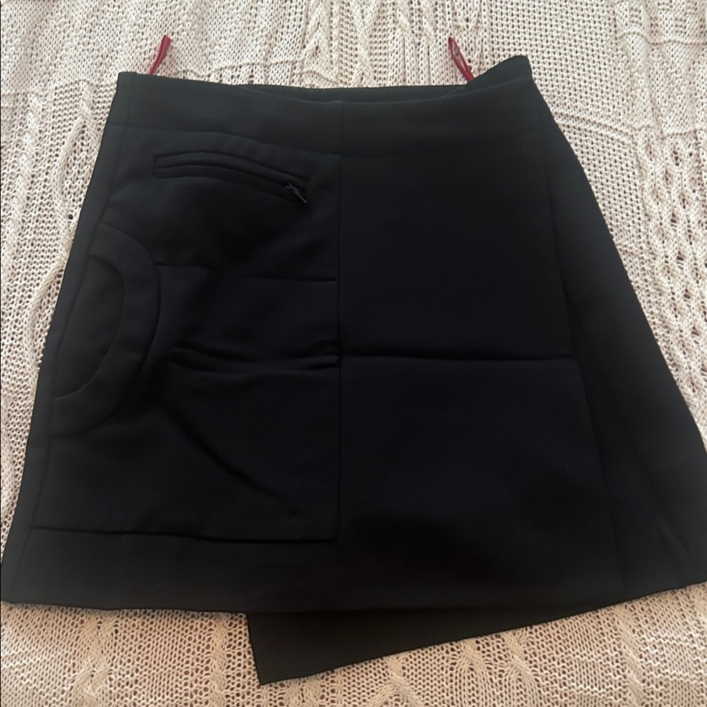 Black PRADA mini skirt - size 8